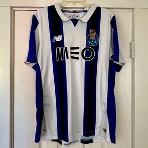 New Balance FC Porto 16/17 Home Kit - Short Sleeve - Large